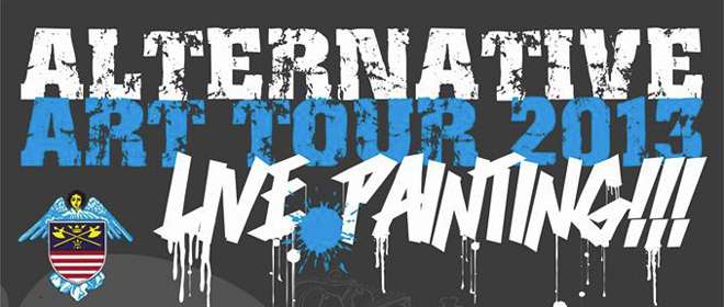 Alternative Art Tour 2013-LIVE PAINTING BARDEJOV